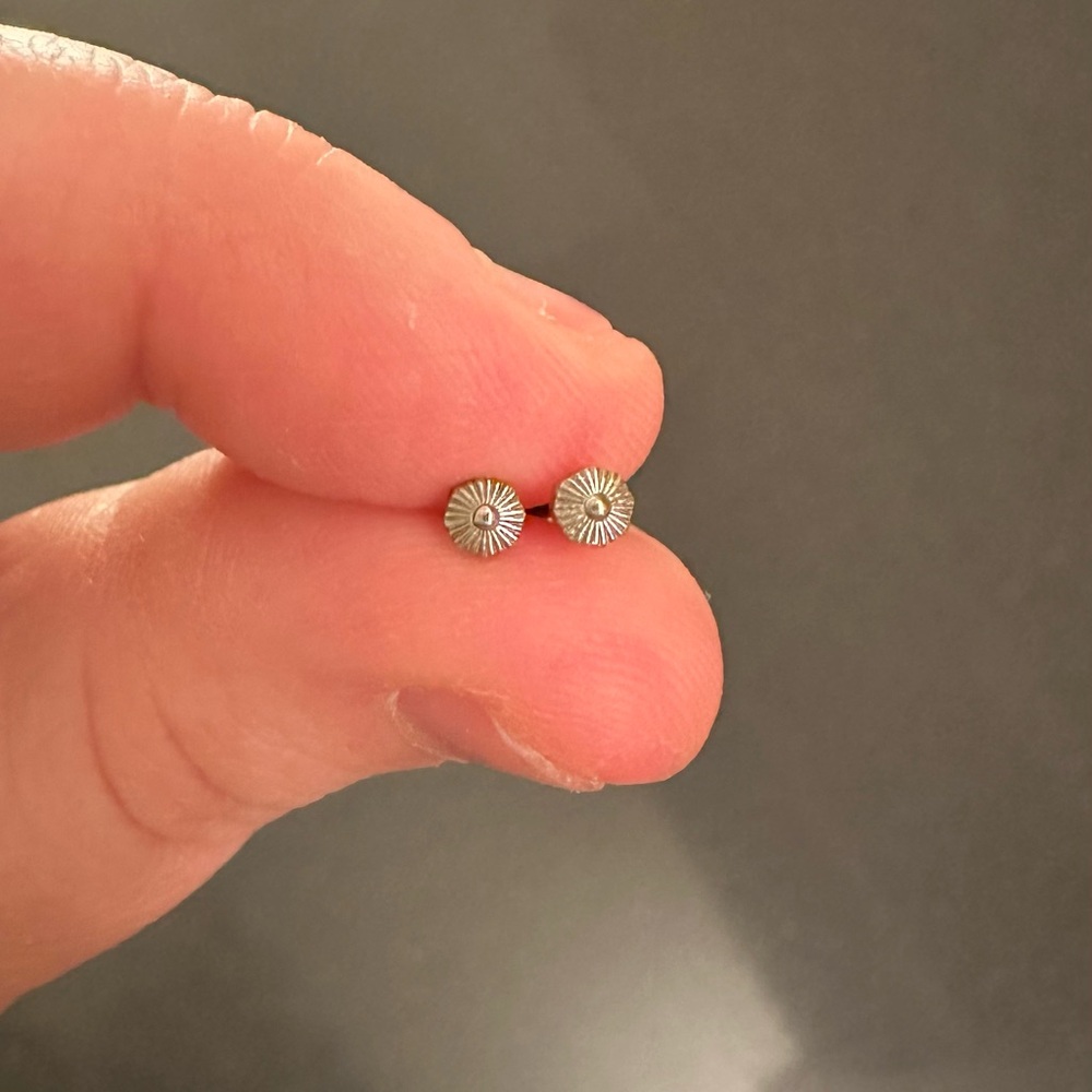 BVLA/Tether Alpha-08 White Gold Threadless Ends